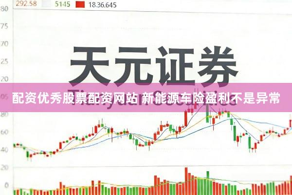 配资优秀股票配资网站 新能源车险盈利不是异常